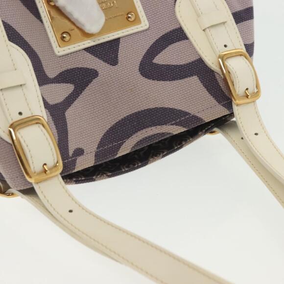 LOUIS VUITTON Cruise Line Taicienne PM Bag Canvas Lila M95680 - Picture 6 of 16